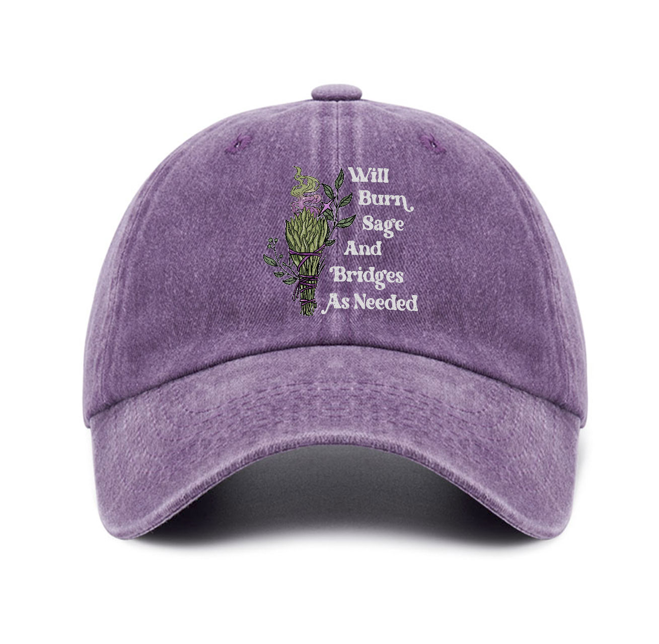 Purplehecate Will Burn Sage and Bridges Baseball Cap