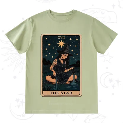 Purplehecate The Star Witch Tarot T-Shirt