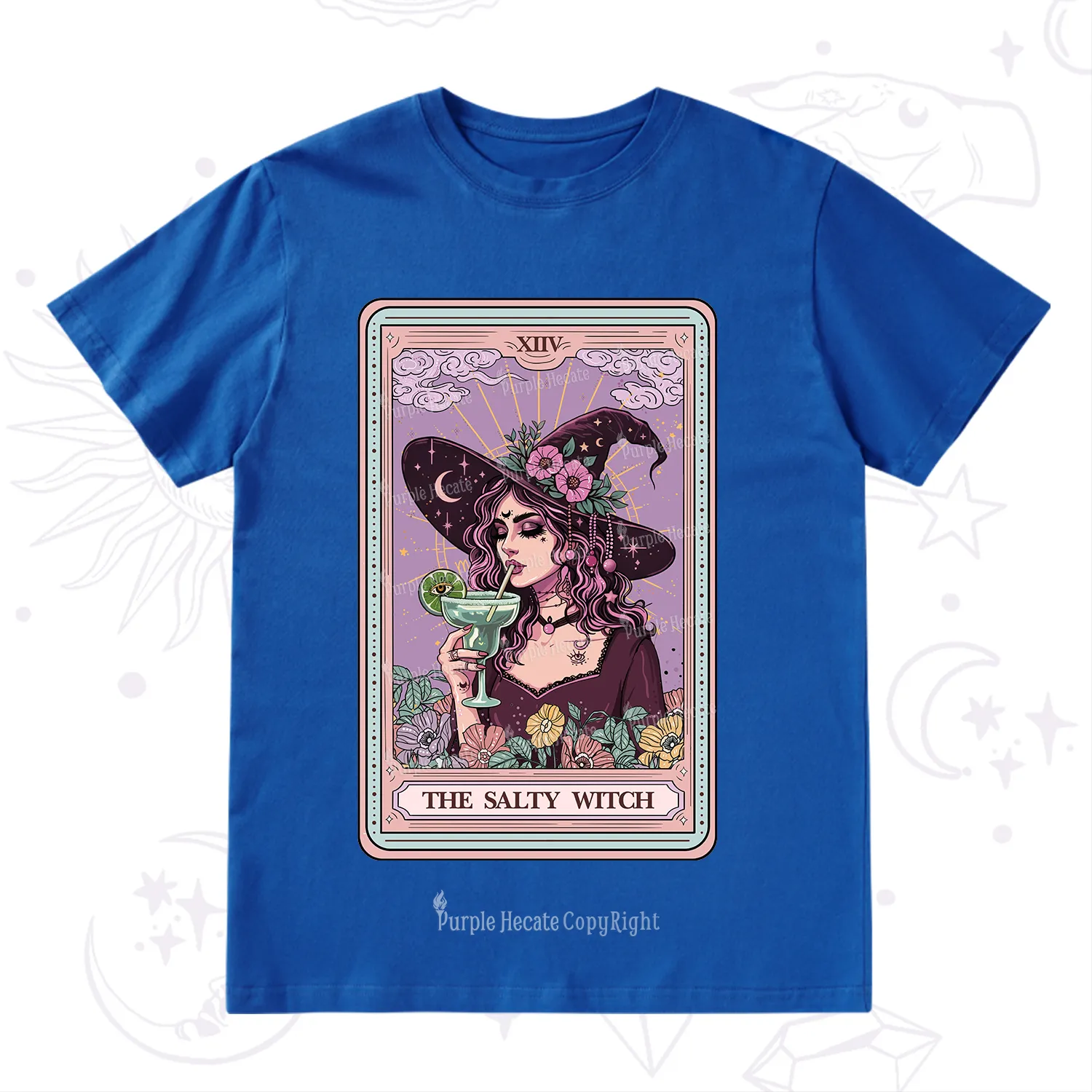 Purplehecate The Salty Witch Tarot T-Shirt