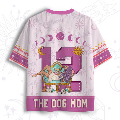 Purplehecate Arcana 12 The Dog Mom Mesh Jersey