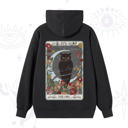 Purplehecate The Owl Tarot Hoodie