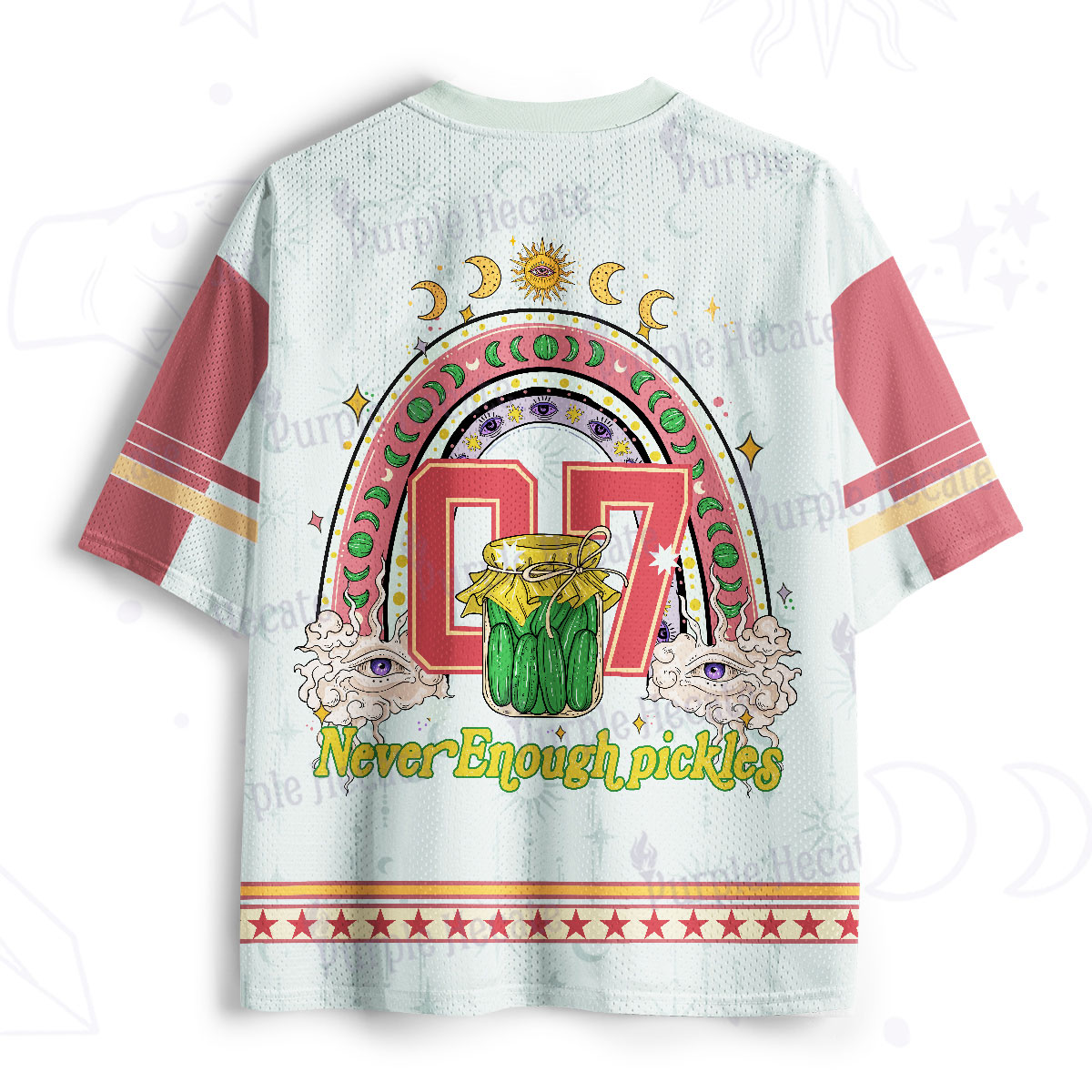 Purplehecate Never Enough Pickles Mesh Jersey