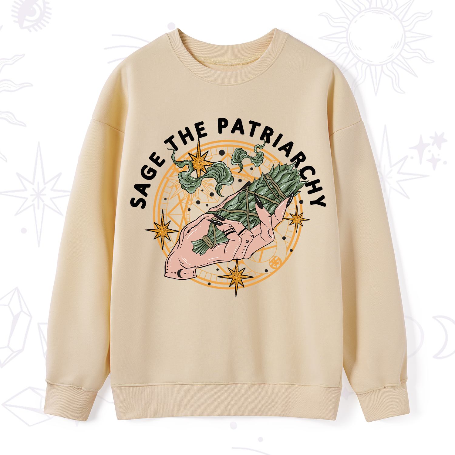 Purplehecate Sage The Patriarchy Sweatshirt