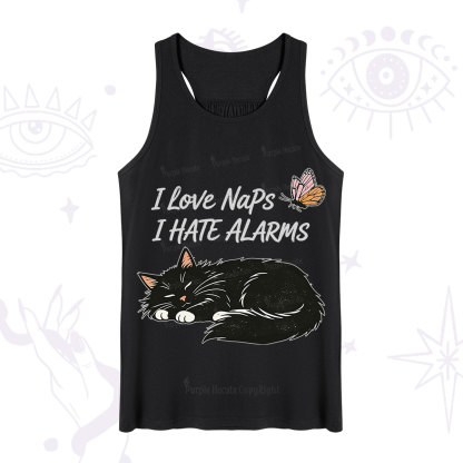 Purplehecate I Love Naps I Hate Alarms Tank