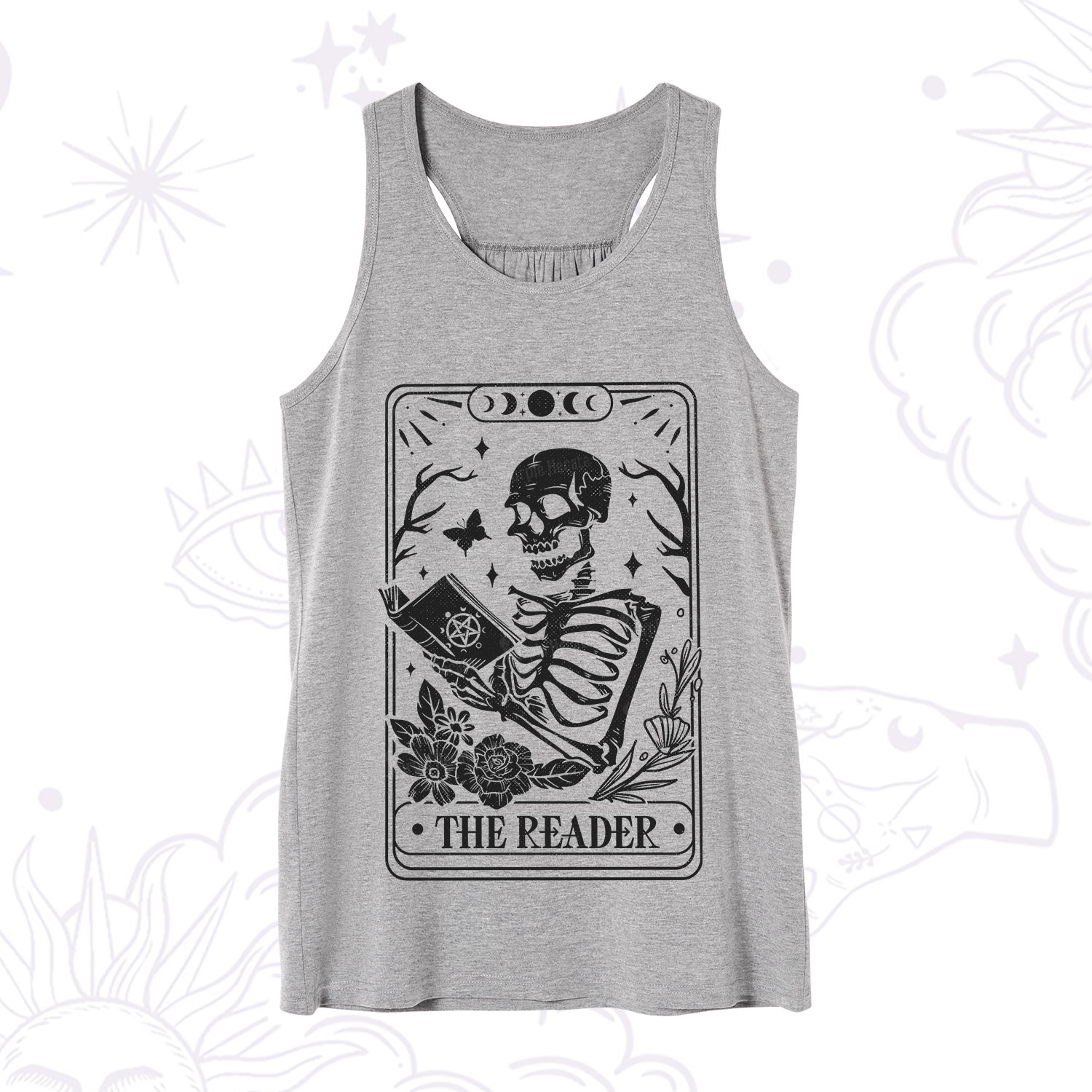 Purplehecate The Reader Tarot Card Tank