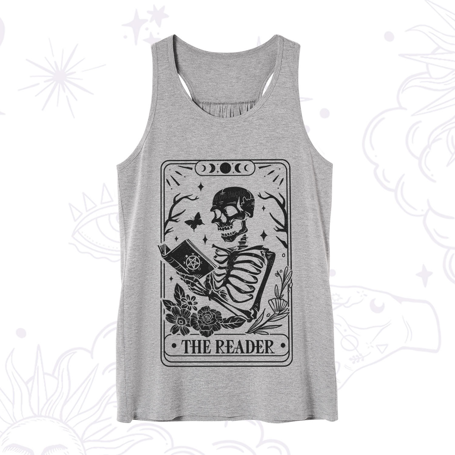 Purplehecate The Reader Tarot Card Tank