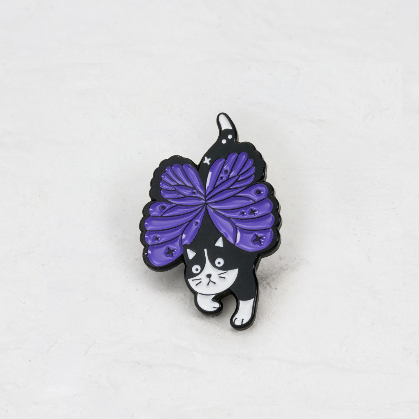 Purplehecate Butterfly Wing Pin