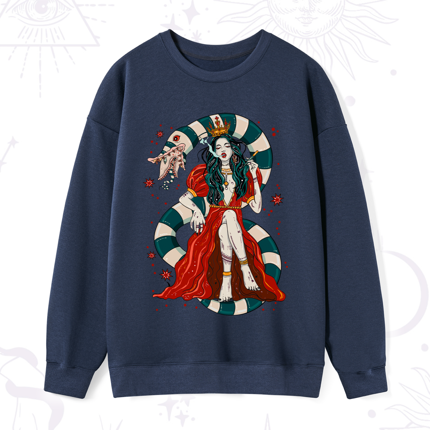 Purplehecate Queen of the Sandworms Sweatshirt