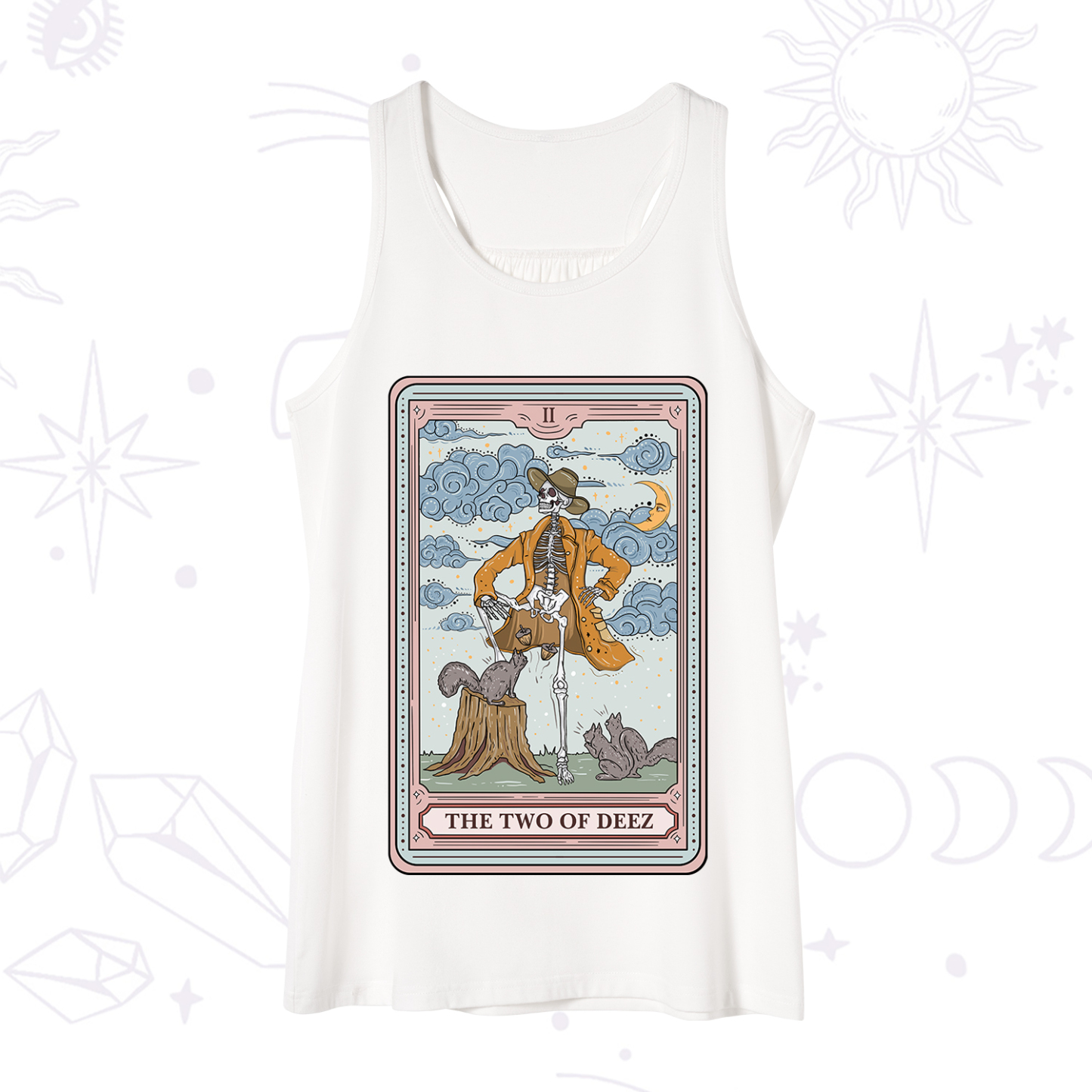 Purplehecate The Two Of Deez Tarot Tank
