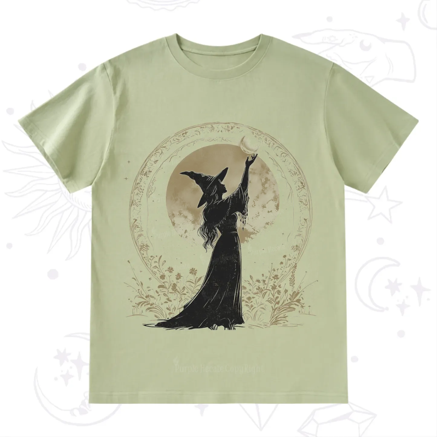 Purplehecate The Moon Witch T-Shirt