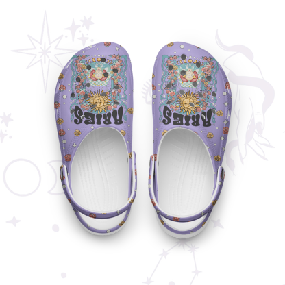 Purplehecate Aries Spirit Zodiac Rubber Clogs