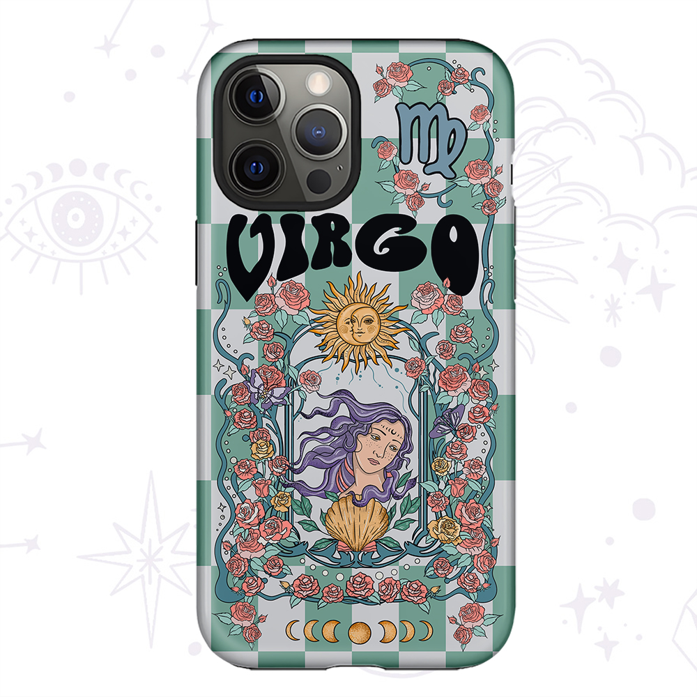 Purplehecate Virgo Spirit Zodiac Collage Phone Case