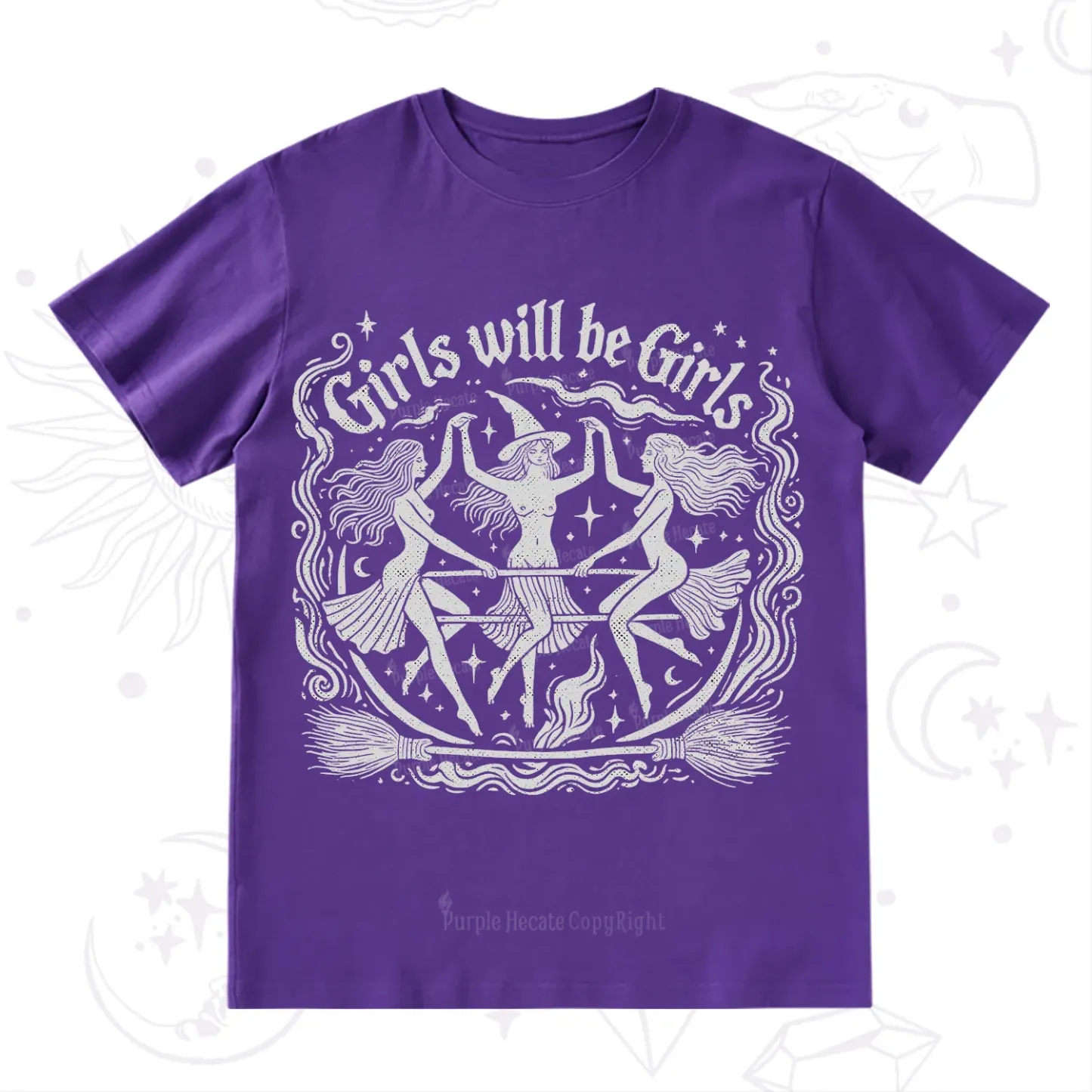 Purplehecate Girls Will Be Girls T-Shirt