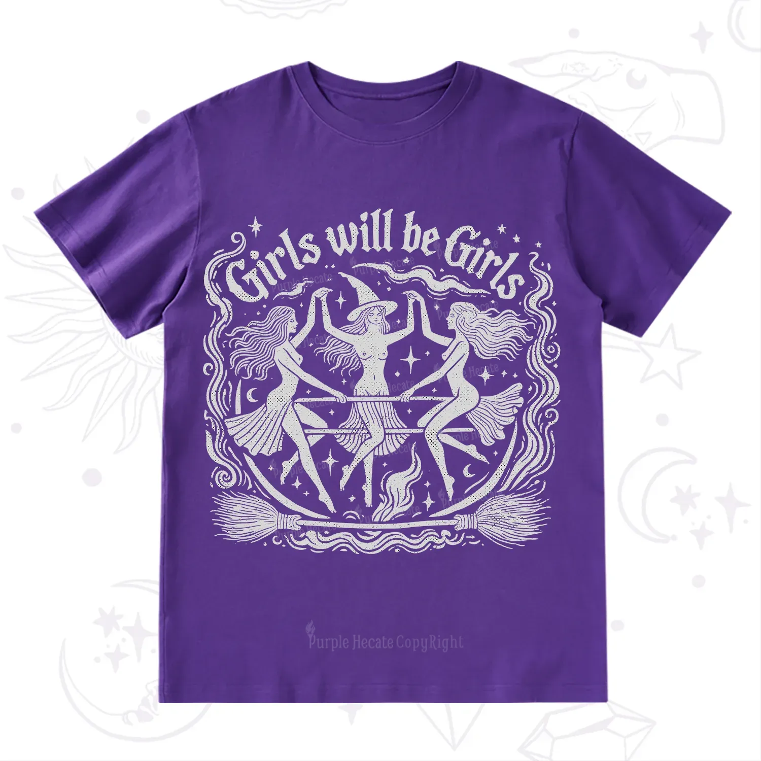 Purplehecate Girls Will Be Girls T-Shirt