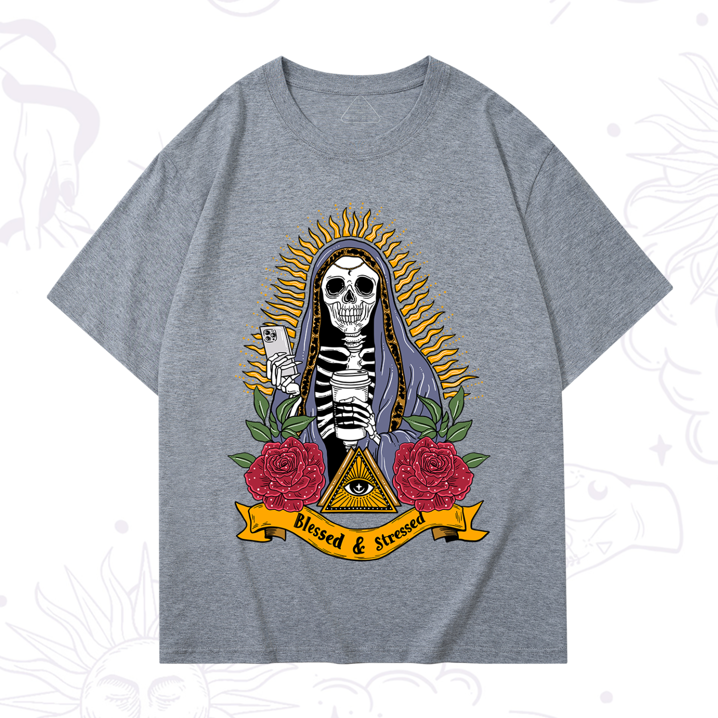 Purplehecate Blessed And Stressed T-Shirt