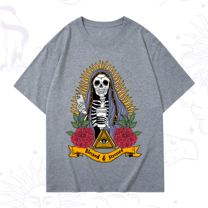 Purplehecate Blessed And Stressed T-Shirt
