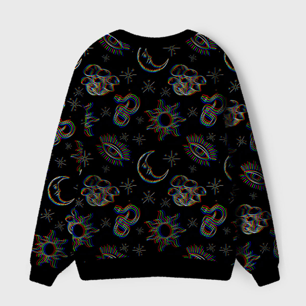 Purplehecate Eye of the Serpent Stars Ugly Cardigan Sweaters