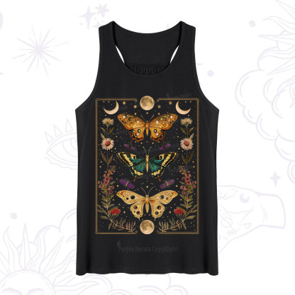 Purplehecate Sun and Moon Butterfly Tank