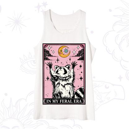 Purplehecate The In My Feral Era Tarot Raccoon Tank