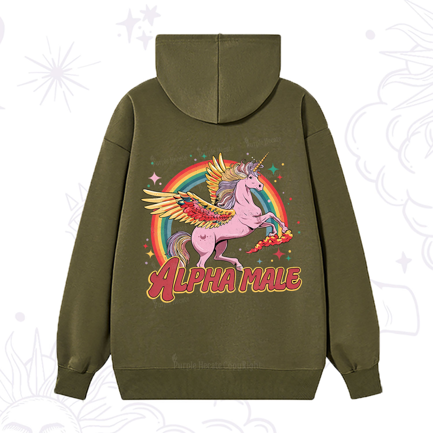 Purplehecate Alpha Male Hoodie
