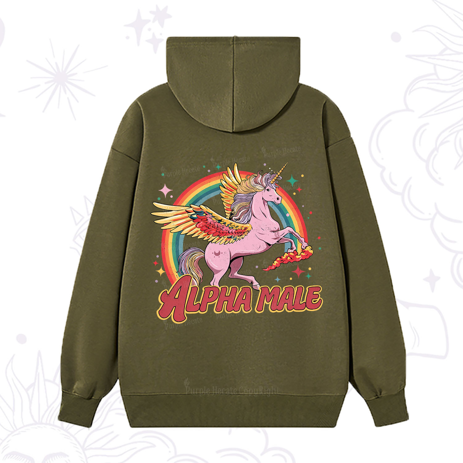 Purplehecate Alpha Male Hoodie
