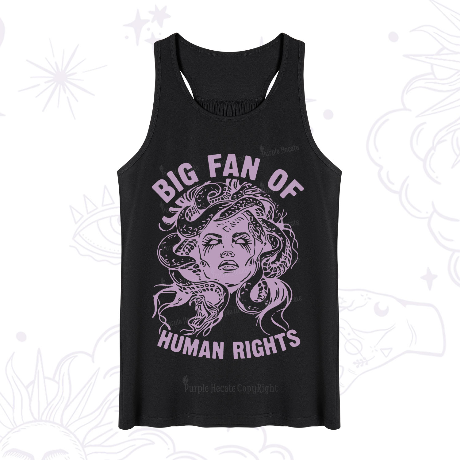 Purplehecate Big Fan of Human Rights Tank