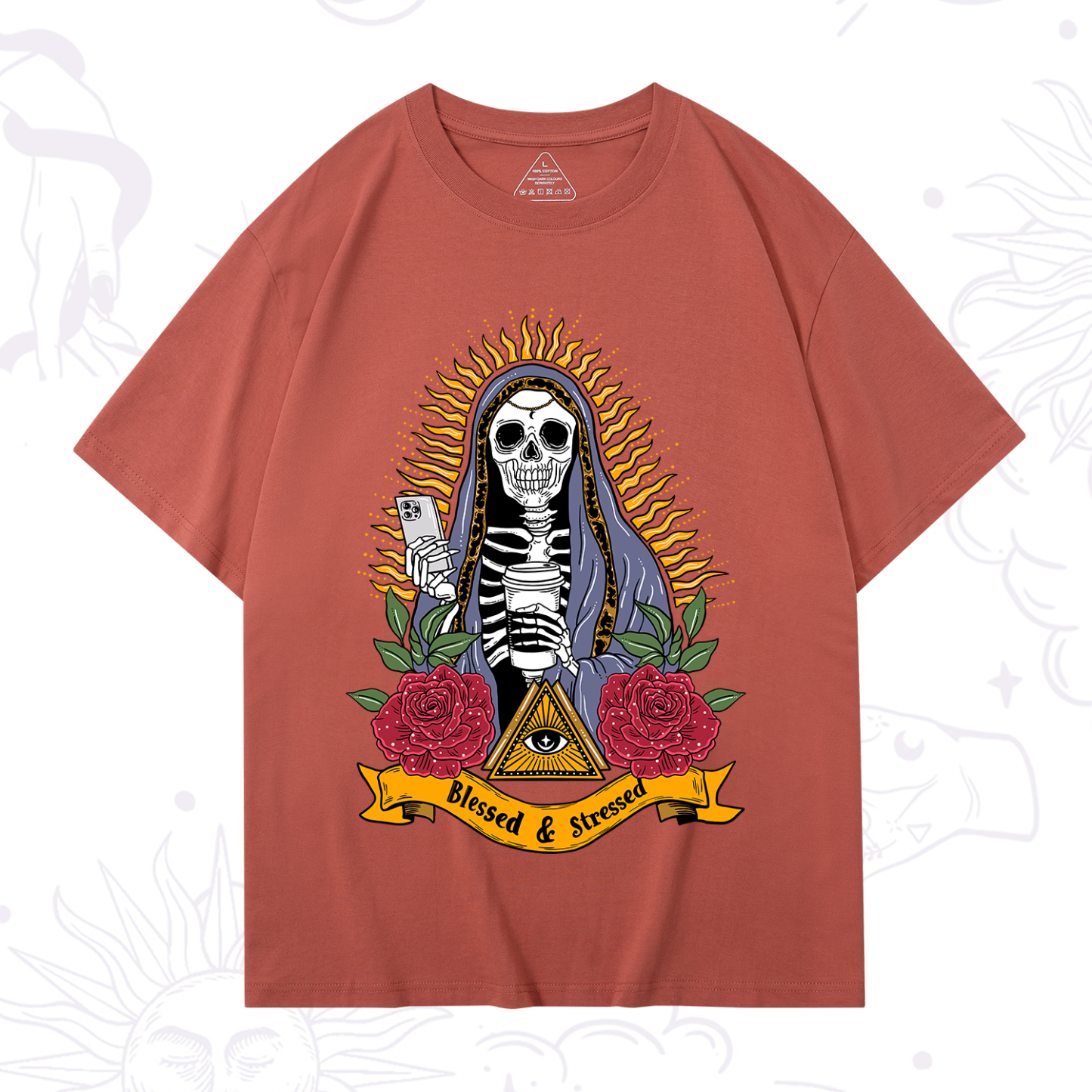 Purplehecate Blessed And Stressed T-Shirt