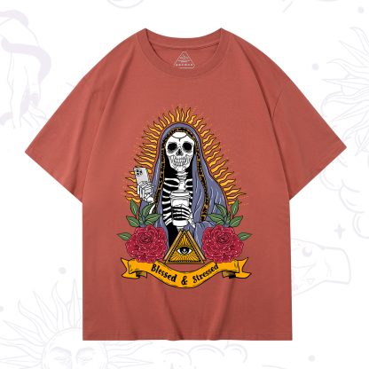Purplehecate Blessed And Stressed T-Shirt