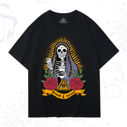 Purplehecate Blessed And Stressed T-Shirt