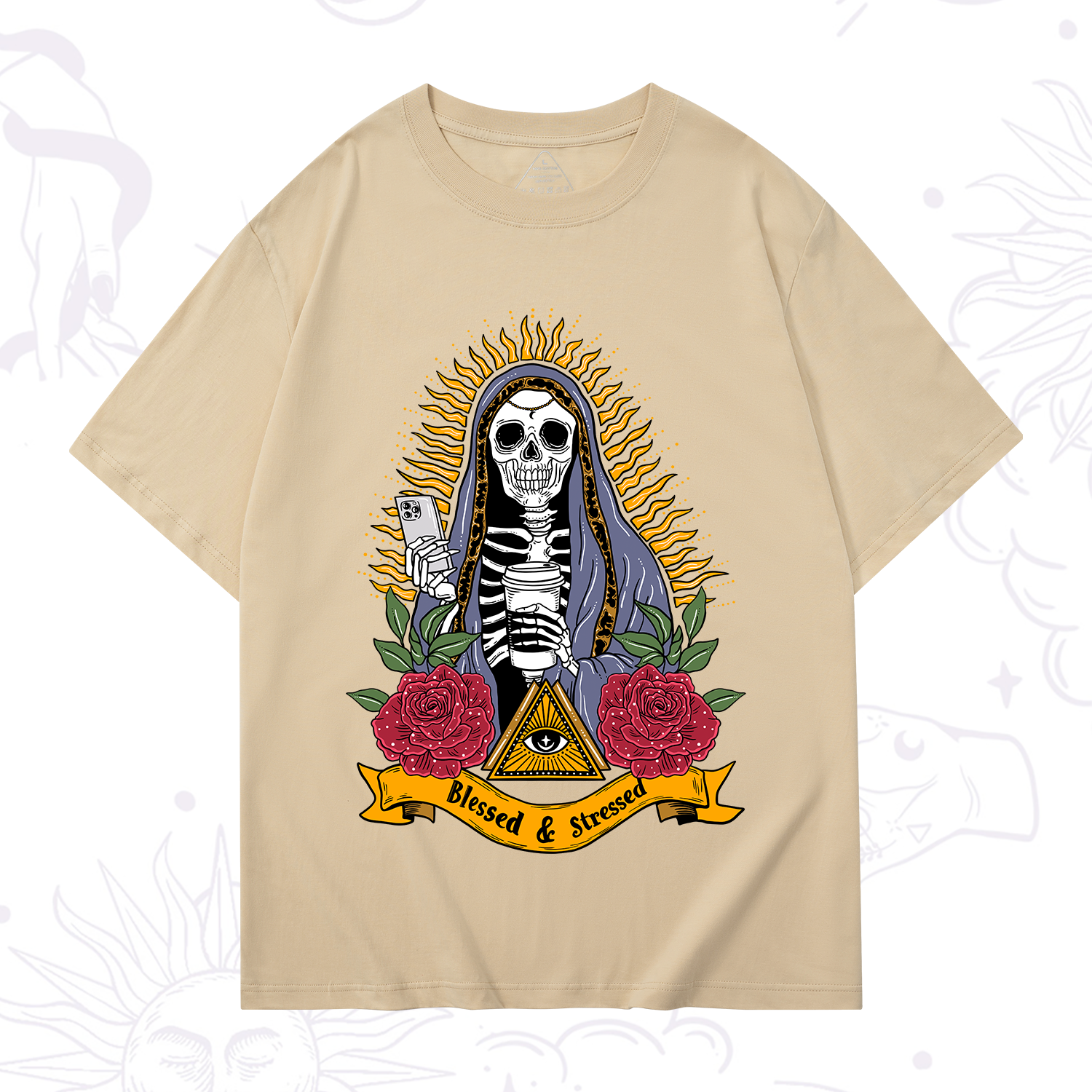 Purplehecate Blessed And Stressed T-Shirt