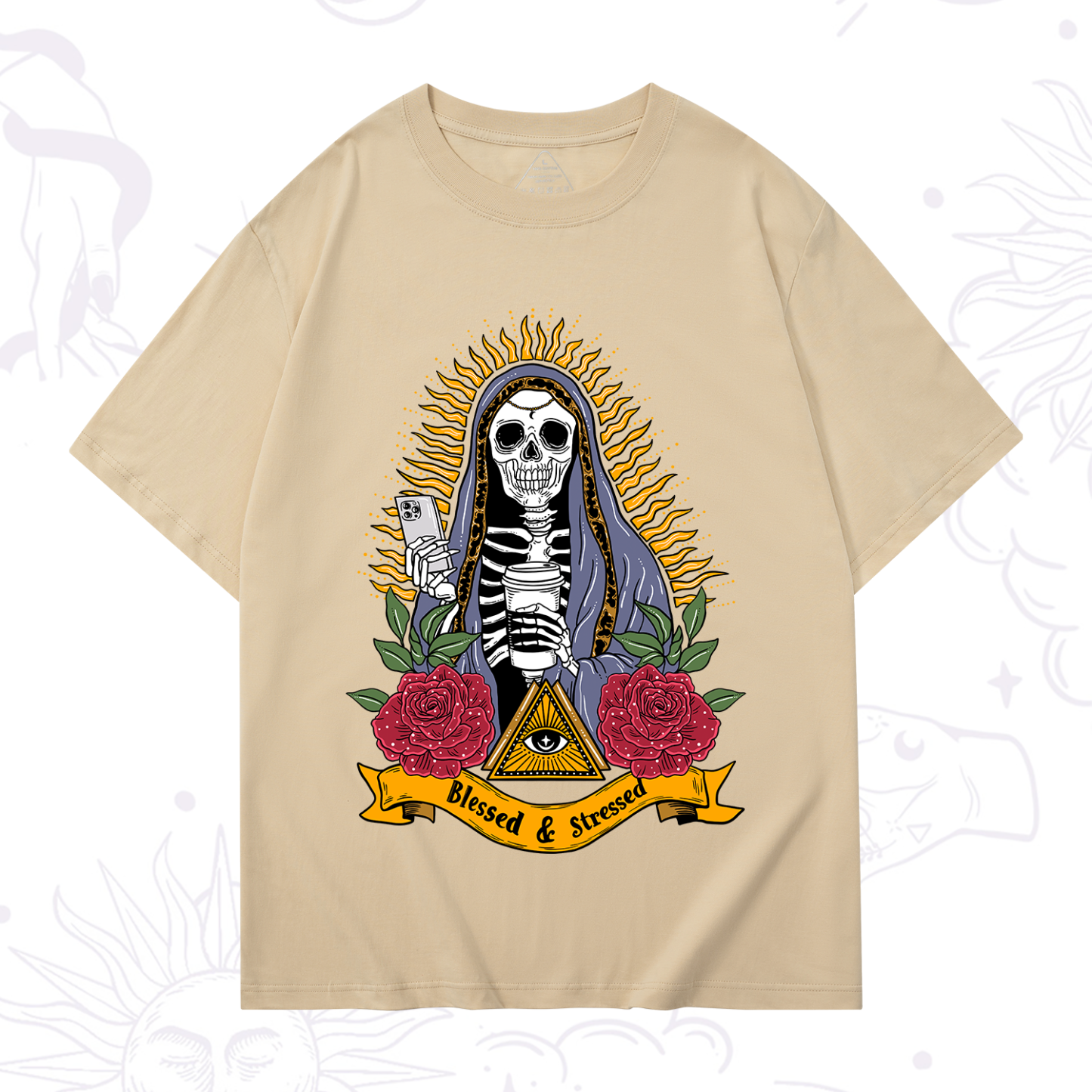 Purplehecate Blessed And Stressed T-Shirt