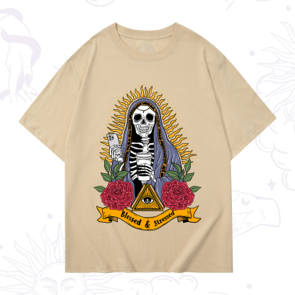 Purplehecate Blessed And Stressed T-Shirt