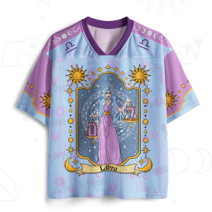 Purplehecate Libra Zodiac Mesh Jersey