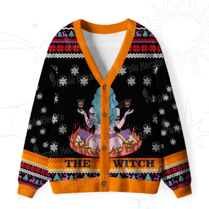 Purplehecate The Witch Ugly Cardigan Sweaters