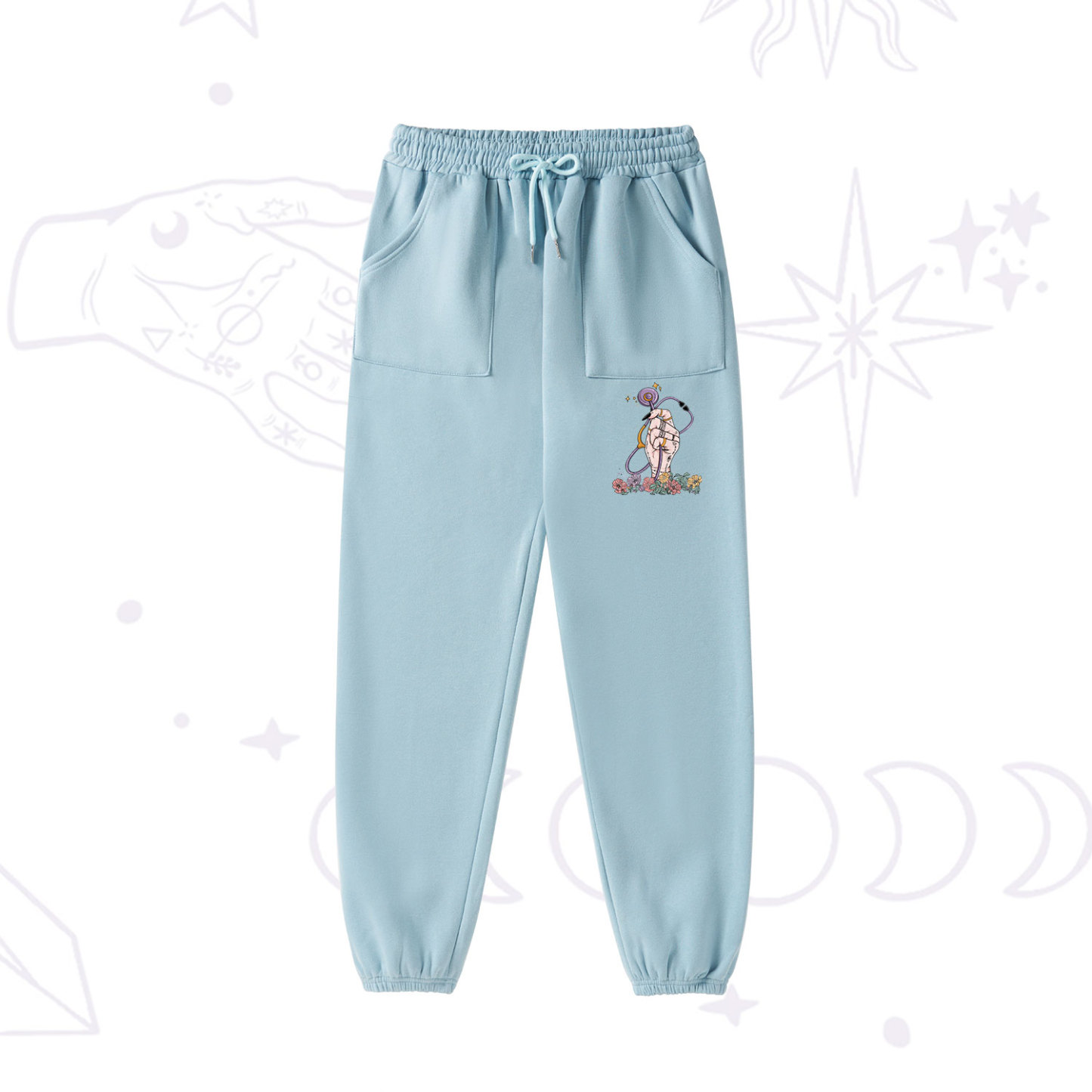 Purplehecate The Registered Nurse Tarot Card Fleece Hoodie Suit