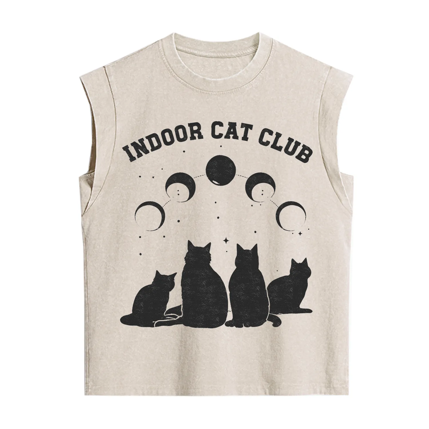 Purplehecate Indoor Cat Club Vintage Washed Tank