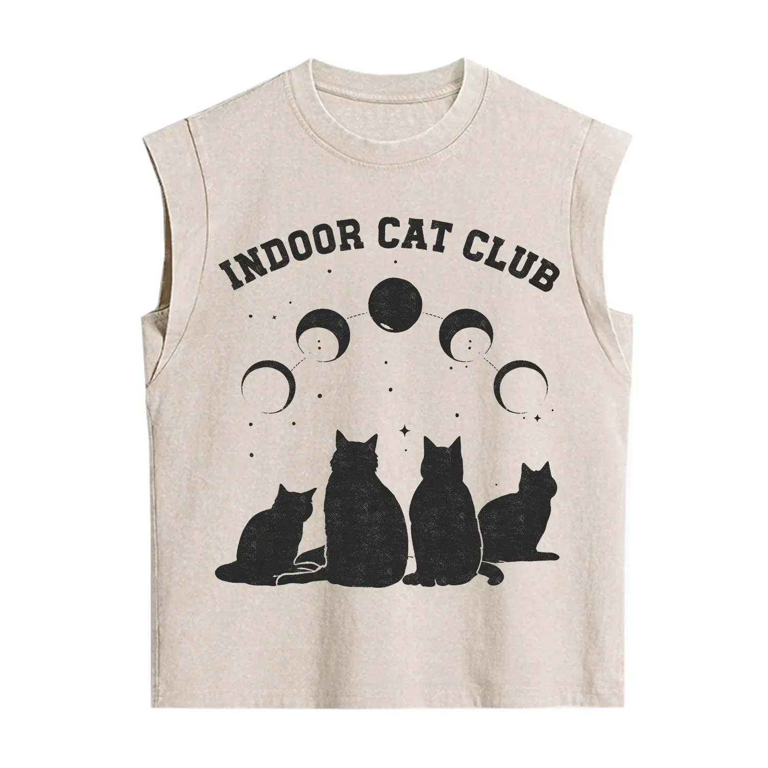 Purplehecate Indoor Cat Club Vintage Washed Tank