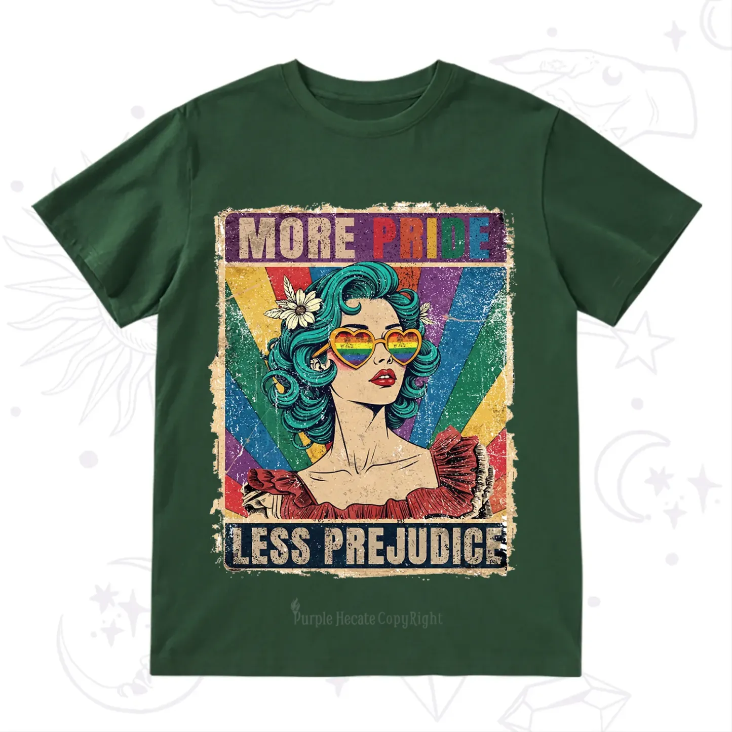 Purplehecate More Pride Less Prejudice T-Shirt