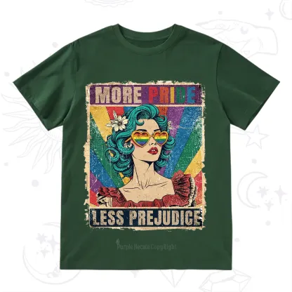 Purplehecate More Pride Less Prejudice T-Shirt
