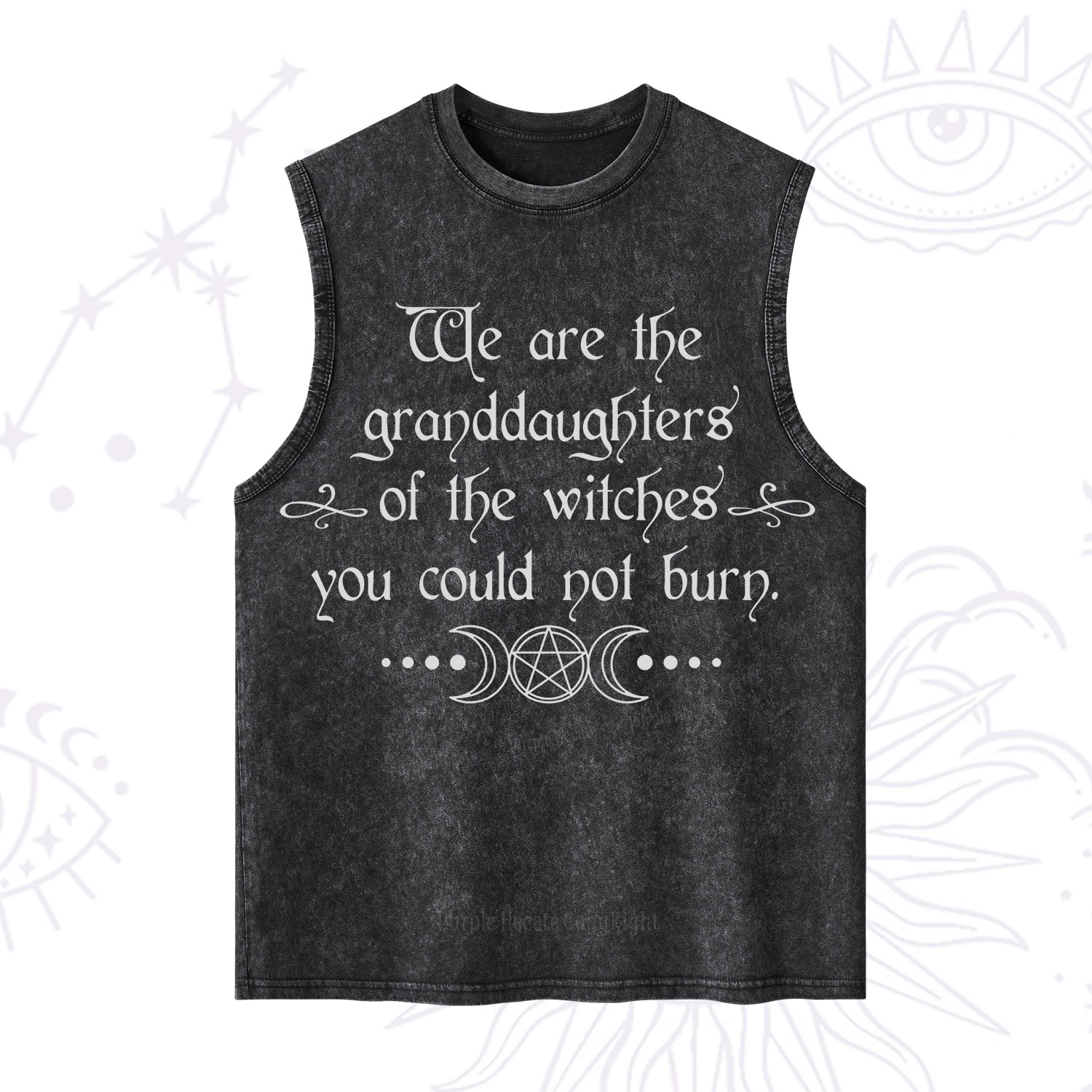 Purplehecate They Didn't Burn Witches They Burned Women Washed Tank