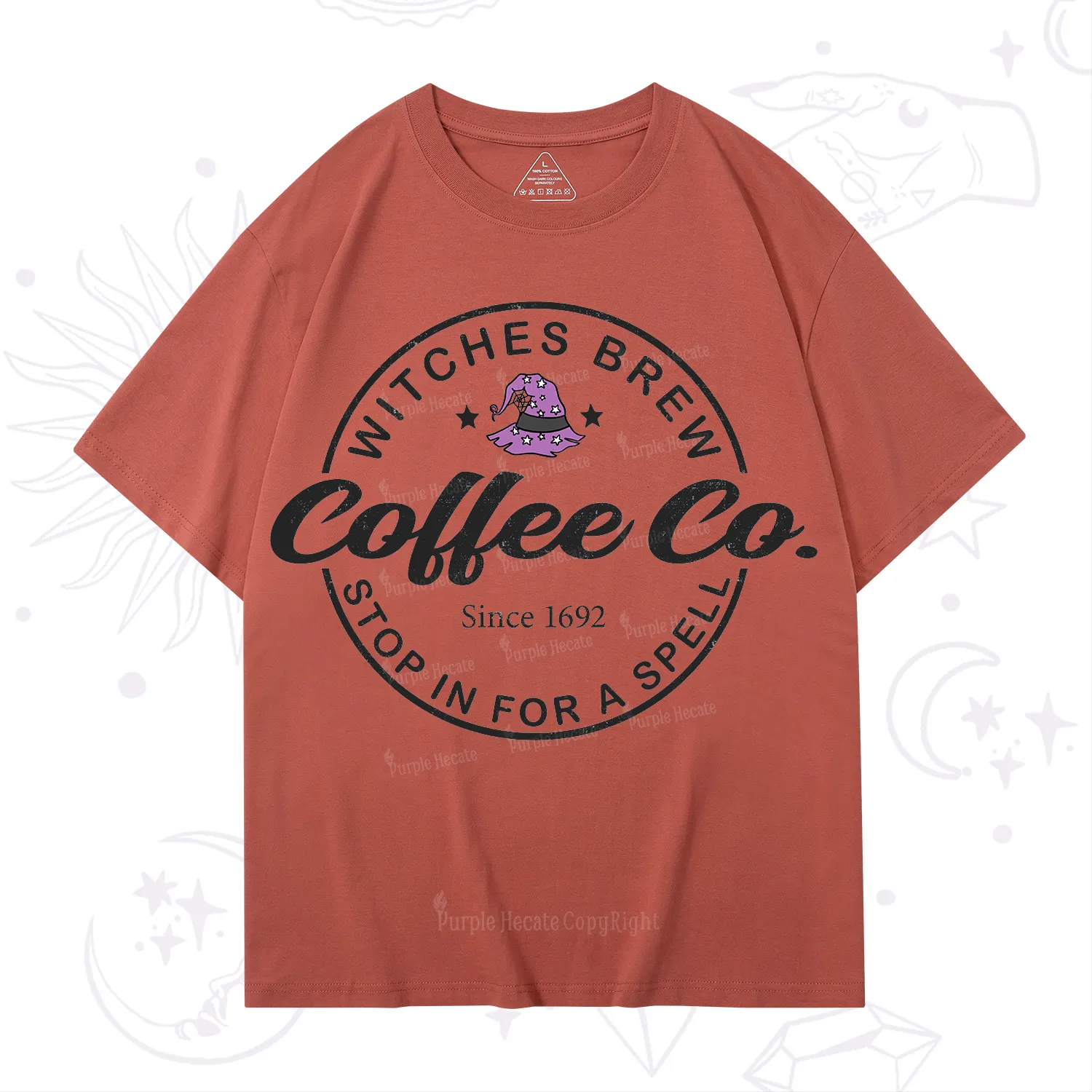 Purplehecate Witches Brew Coffee Co T-Shirt