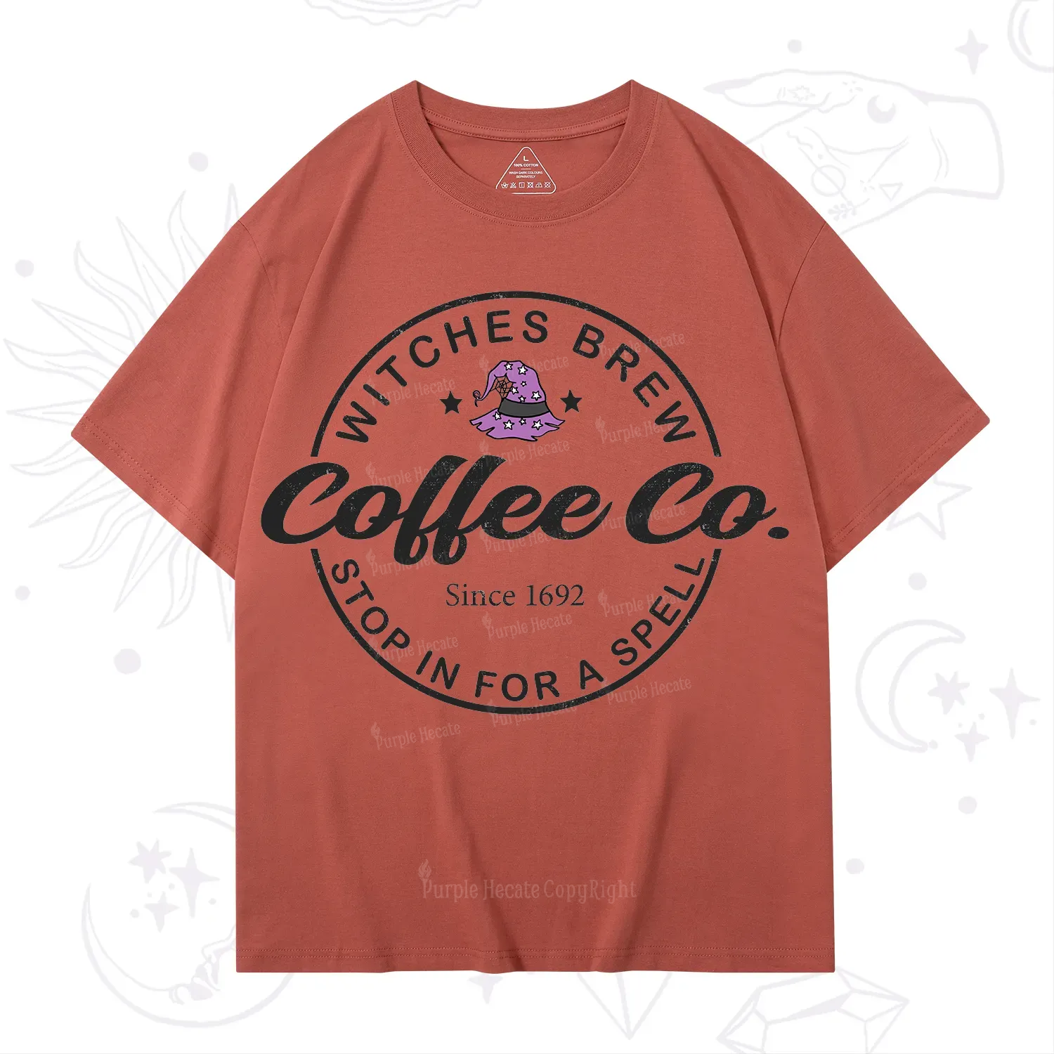 Purplehecate Witches Brew Coffee Co T-Shirt