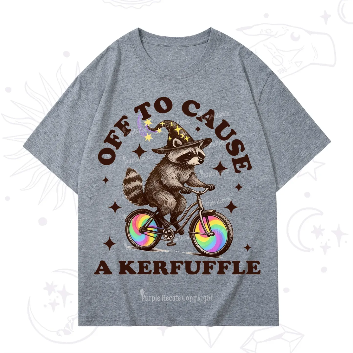 Purplehecate Off To Cause A Kerfuffle T-Shirt