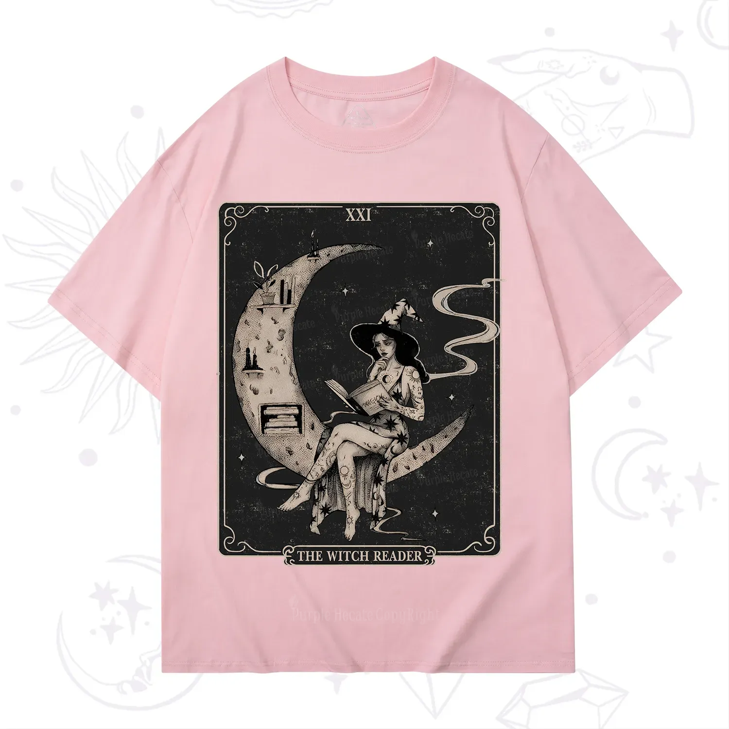 Purplehecate The Witch Reader T-Shirt