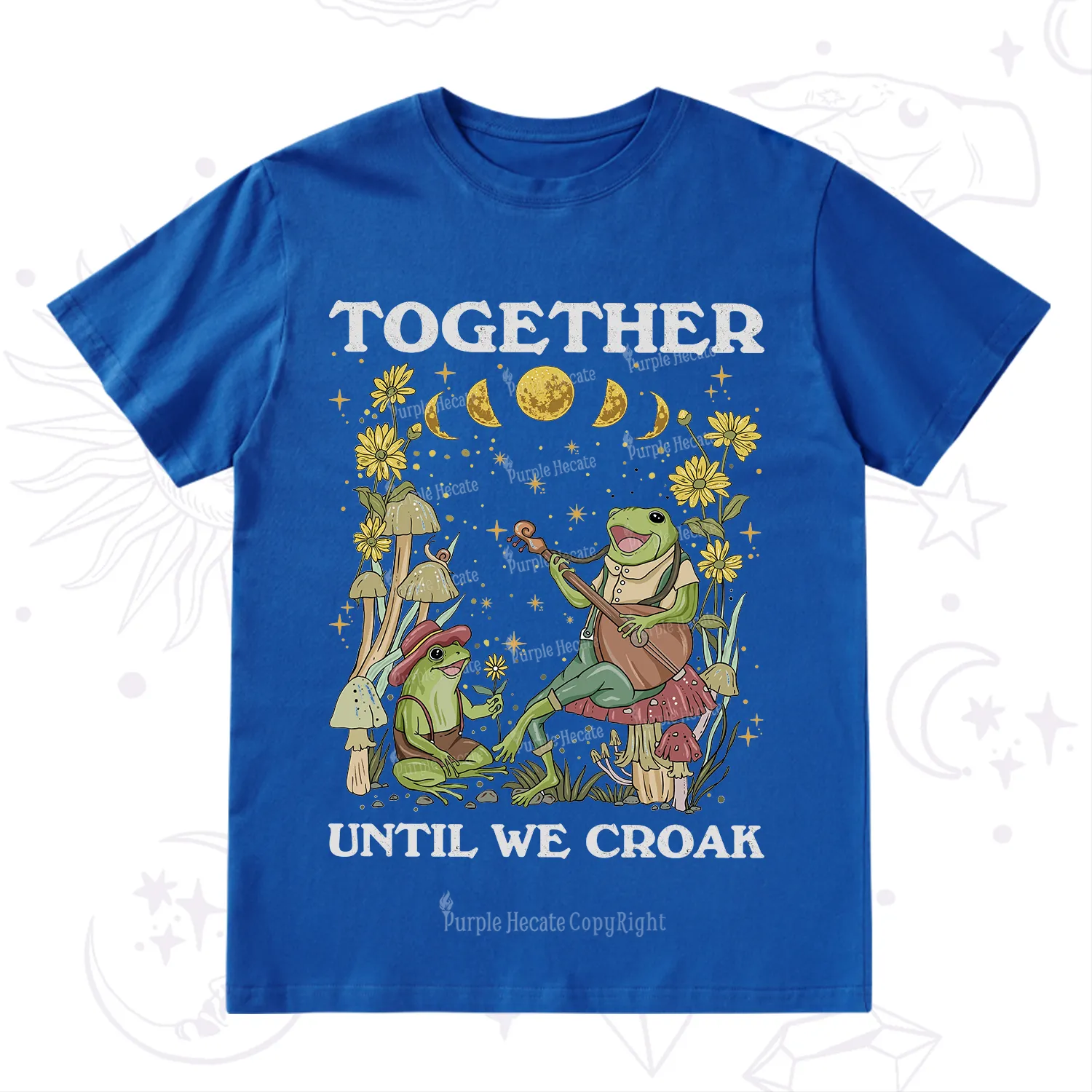 Purplehecate Together Until We Croak Frog T-Shirt