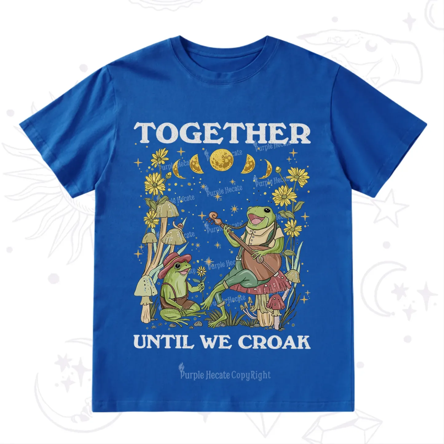 Purplehecate Together Until We Croak Frog T-Shirt