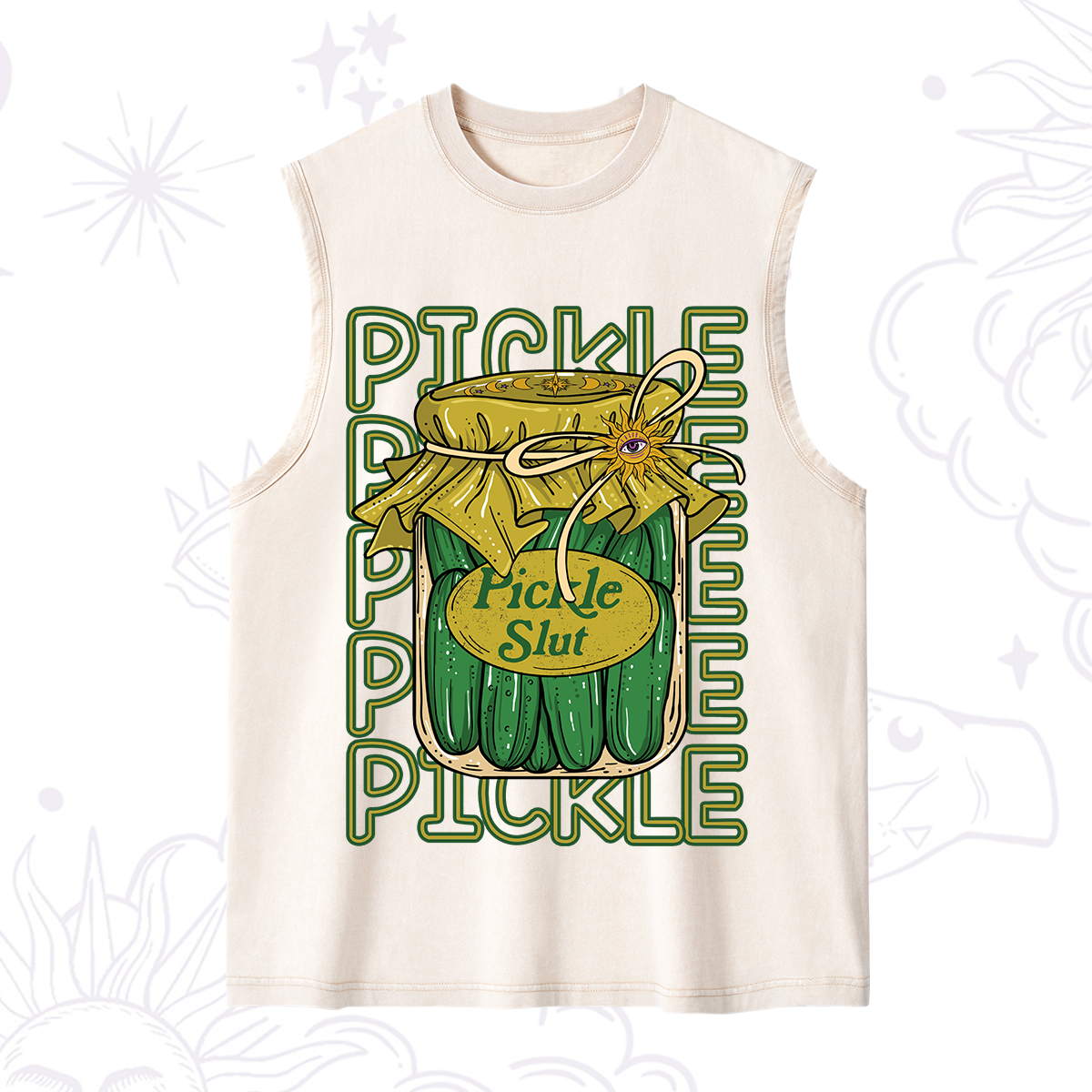 Purplehecate Pickle Slut Washed Tank