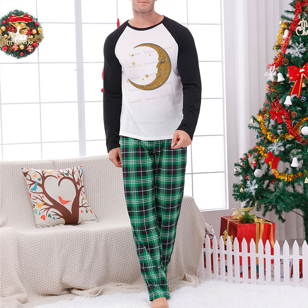 Purplehecate Celestial Moon Christmas Pajamas