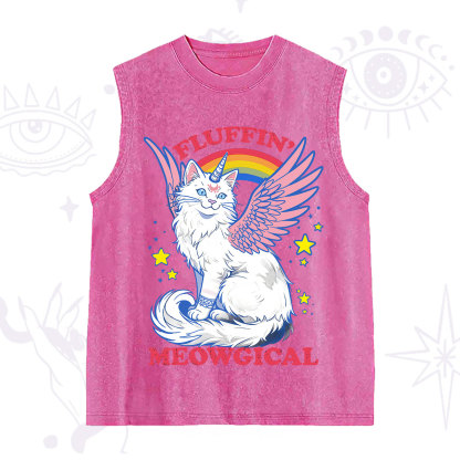 Purplehecate Fluffin Meowgical Washed Tank