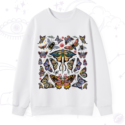 Purplehecate Mystical Butterfly & Moth Sweatshirt